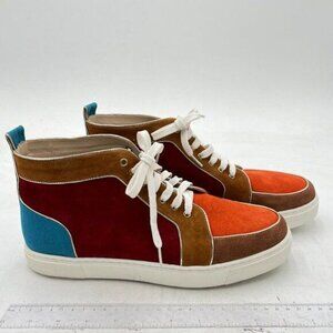 Colorfur Women's High Top Sneakers Canvas Shoes Black Hi Tops,Non Slip Casual